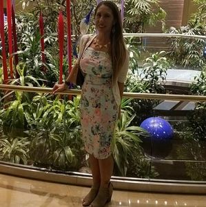 Floral Dress only wore 1 time!